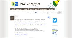 Desktop Screenshot of prix-chronos.org